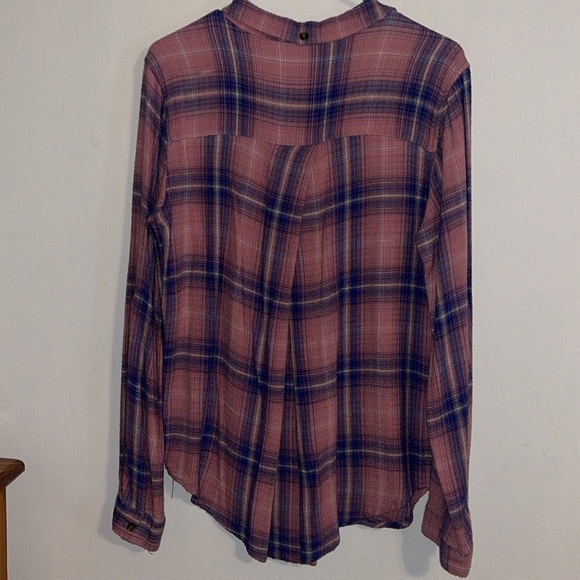 🌹THREAD & SUPPLY RELAXED FIT-PLAID SHIRT - Picture 4 of 8